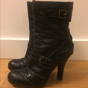 Sam Edelman genuine leather ankle boots
